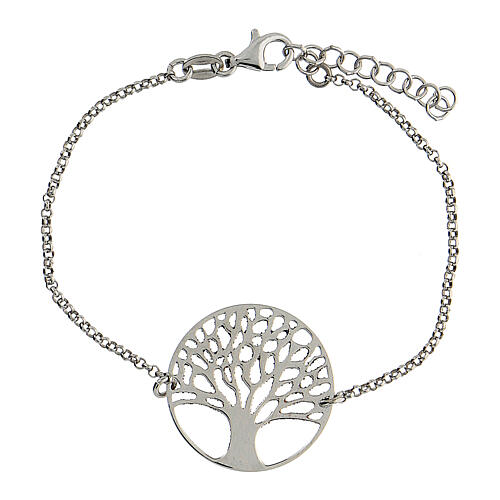 Armband aus 925er Silber Baum des Lebens, 19 cm 3