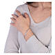 Anchor Bracelet 925 silver 20 cm Milan mesh s2
