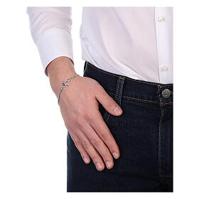 Bracciale Ancora della Salvezza argento 925 23 cm