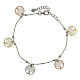 925 silver Tree of Life bracelet colored charms s1