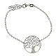 925 silver bracelet Tree of Life 3 cm medal circumference 19 cm s3
