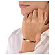 Bracciale cordino argento 925 s2