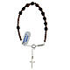 Bracciale ematite bronzea croce argento 925 s1