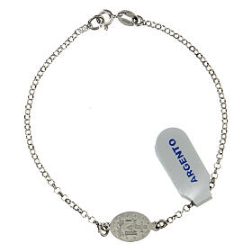 Zehnerarmband aus Silber 925 Wunderbare Medaille