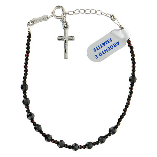 Cross hot sale pendant bracelet