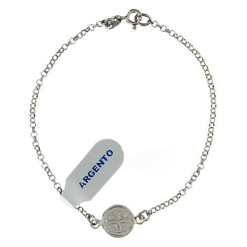 Saint Benedict's bracelet, 925 silver 2
