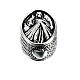 Charm Merciful Jesus passerby bead in 925 silver s1