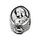 Charm Merciful Jesus passerby bead in 925 silver s3