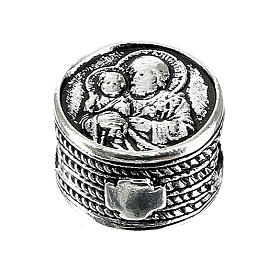 Bracelet charm of 925 silver with the Holy Family
