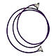 Bracciale Amen Latino PADRE N.Viola s2