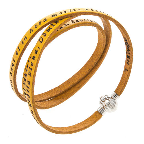 Bracciale Amen Ave M. LAT giallo 1