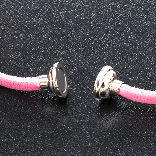 Pulseira AMEN Pai Nosso cor-de-rosa ESP 2