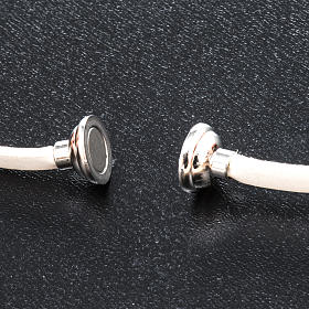 Bracciale Amen Padre Nostro francese bianco