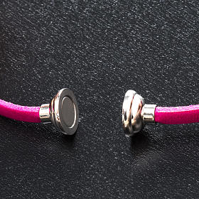 Bracciale Amen Ave Maria francese fucsia