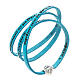 Amen Bracelet in turquoise leather Hail Mary GER s1