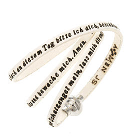 Bracciale Amen Angelo di Dio tedesco Bianco