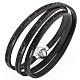 Bracelet Amen 10 Commandements noir ITA