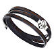 Pulsera AMEN Ángel de la Guarda colgante angelito - negro ITALIA s2