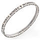 Pulsera AMEN bronce bruñido Padre Nuestro - LATÍN s1