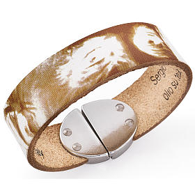 Armbänder AMEN: Armband AMEN Papst Franziskus weiss Armbänder AMEN: Armband AMEN Papst Franziskus weiss