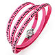 Amen bracelet I love you, pale pink s1