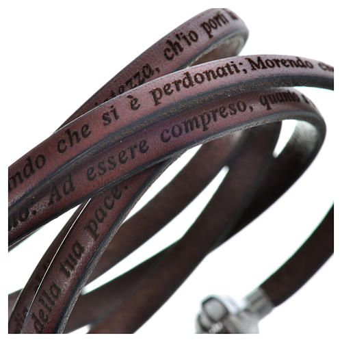 Amen bracelet with Pope Francis prayer 2