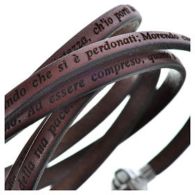 Amen bracelet with Pope Francis prayer