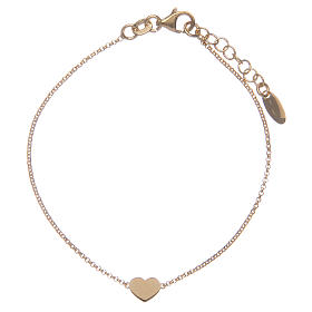 Pulseiras AMEN: Pulseira AMEN com coração prata 925 acab. ouro