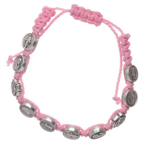 Bracelet AMEN Shamballa Saints, pink 2