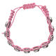 Bracelet AMEN Shamballa Saints, pink s3