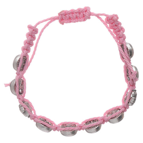 Bracelet AMEN Shamballa Saints, pink 3
