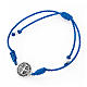 Saint Benedict AMEN blue bracelet  s2