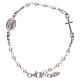 Bracciale AMEN rosario Giubileo perle strass e argento 925 s1