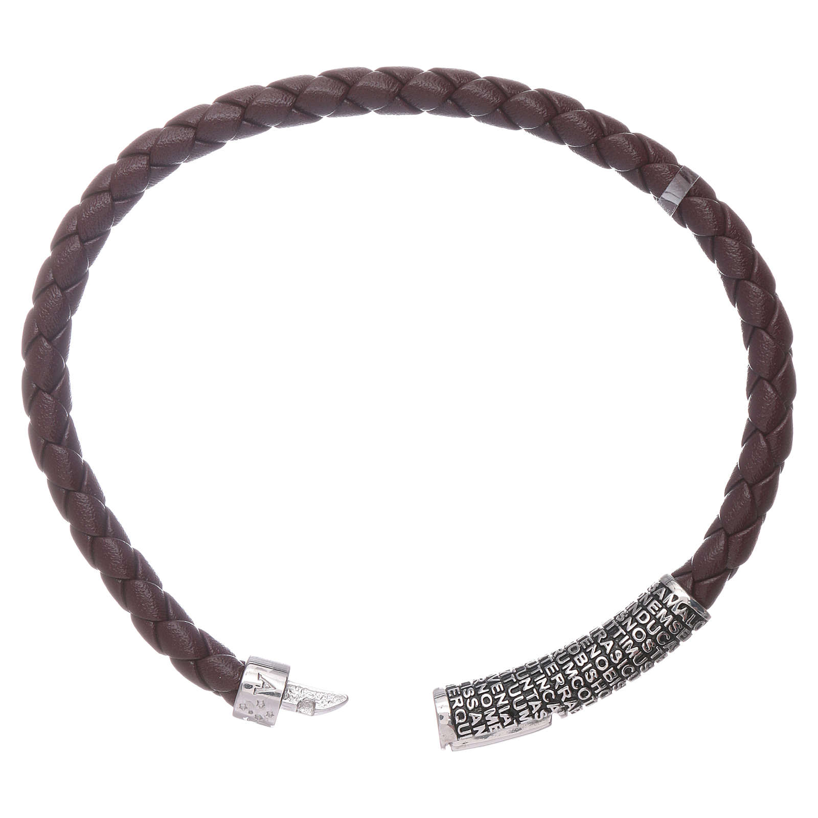 bracelet with leather insert