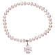 Bracciale perle fiume AMEN argento 925 angioletto s2