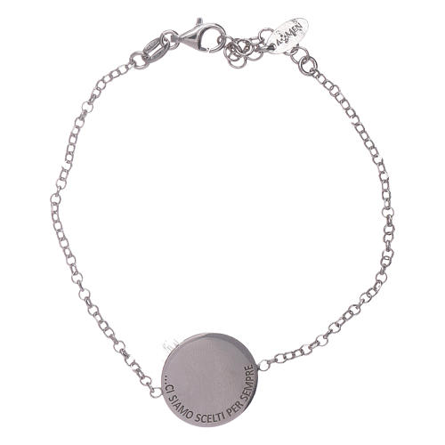 AMEN 925 sterling silver bracelet for women with romantic message 2