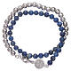 Pulsera unisex AMEN lapislázuli San Benito s1