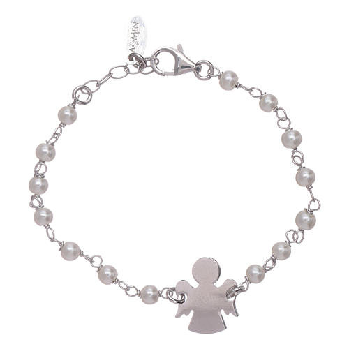 AMEN 925 sterling silver junior bracelet with angel insert 1
