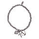 AMEN 925 sterling silver bracelet with 3 mm beads Faith, Hope and Charity s2