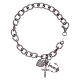 Armband AMEN Silber 925 theologische Tugenden Symbol s1