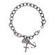 Armband AMEN Silber 925 theologische Tugenden Symbol s2