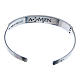 Armband AMEN rigiden Silber 925 Gebet Vater Unser ITALIENISCH s2