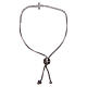 Bracciale Amen argento tennis croce zirconi s1