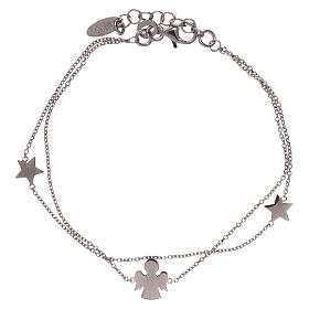 AMEN bracelet in 925 silver with angel and stars