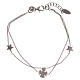 AMEN bracelet in 925 silver with angel and stars s1