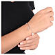 Perlen- und Zirkonia-Armband AMEN aus 925er Silber s2
