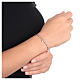 Bracciale cuori rosé AMEN argento 925 finitura rodio s2