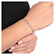 Bracciale cuori rosé AMEN argento 925 finitura rodio s4