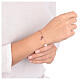 Bracciale perla e croce con zirconi AMEN argento 925 s2