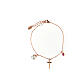 Bracciale perla e croce con zirconi AMEN argento 925 s3